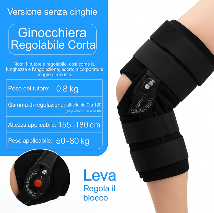 TUTORE MORPH RIABILITATIVO GINOCCHIO
