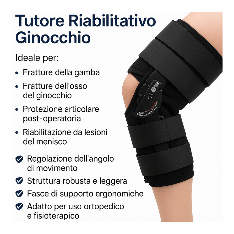 TUTORE MORPH RIABILITATIVO GINOCCHIO